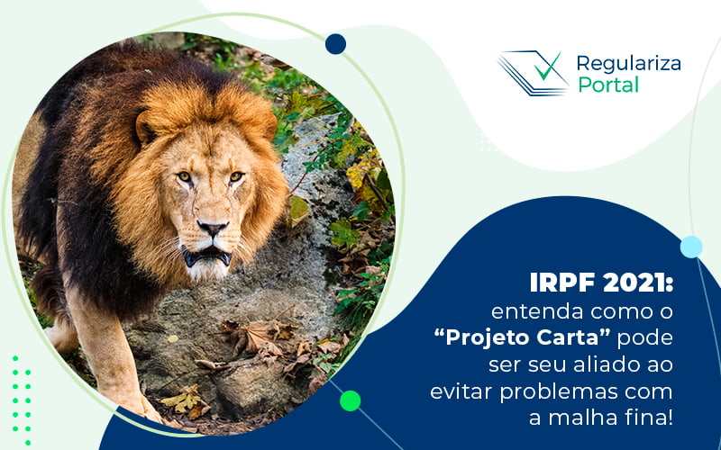 Irrf 2021 Entenda Como O Projeto Carta Pode Ser Seu Aliado Ao Evitar Problemas Com A Malha Fina Blog (2) - Regulariza Portal